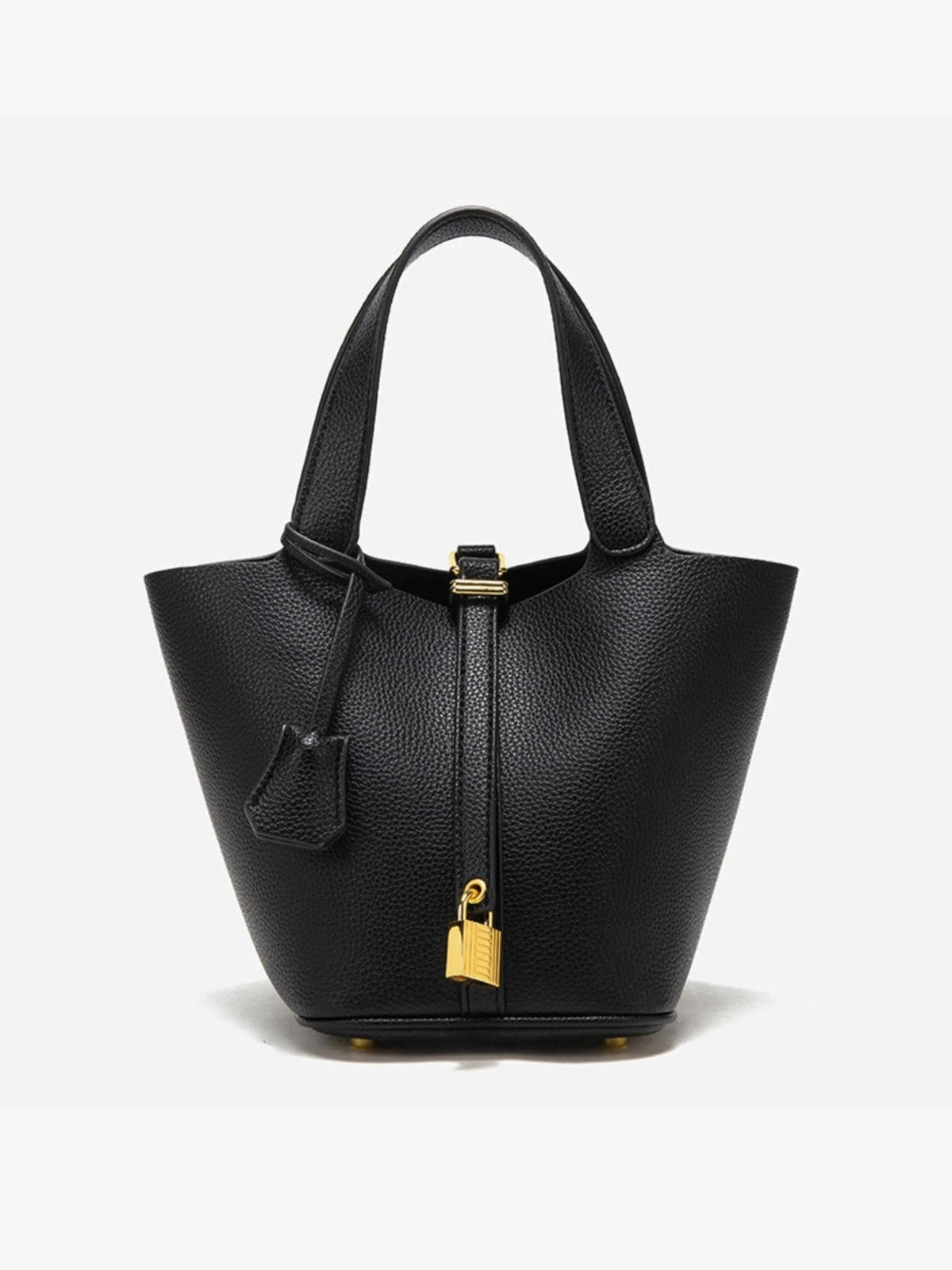 Torba worek damska – fakturowana, usztywniona forma - Arkadya Outlet - Women Bag