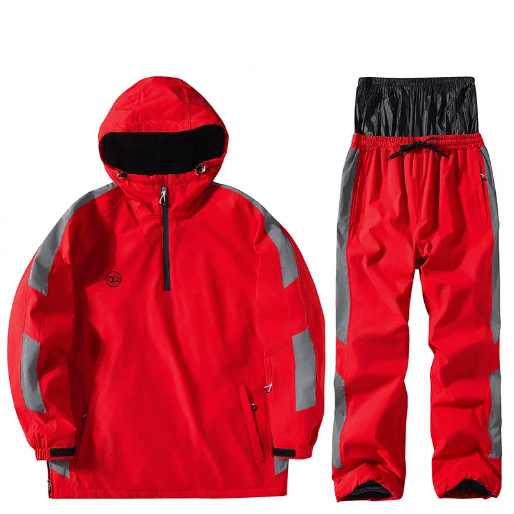 Unisex Kombinezon Narciarski | Bluza z kapturem i półzamkiem - Arkadya Outlet - Suits