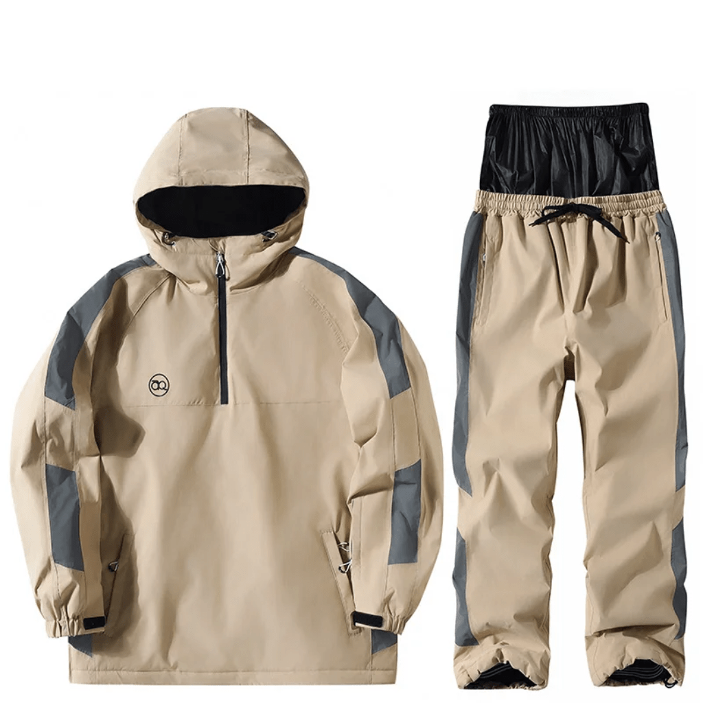 Unisex Kombinezon Narciarski | Bluza z kapturem i półzamkiem - Arkadya Outlet - Suits
