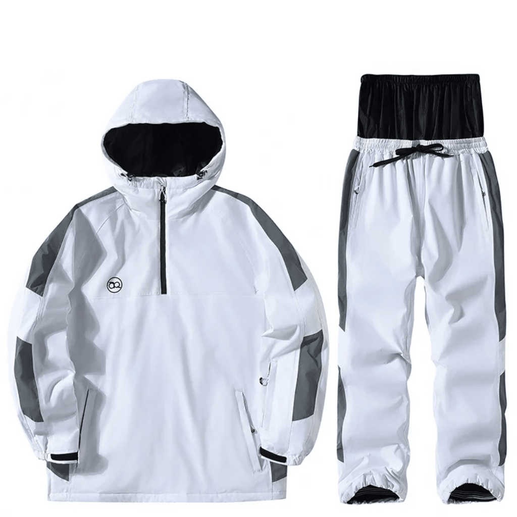 Unisex Kombinezon Narciarski | Bluza z kapturem i półzamkiem - Arkadya Outlet - Suits