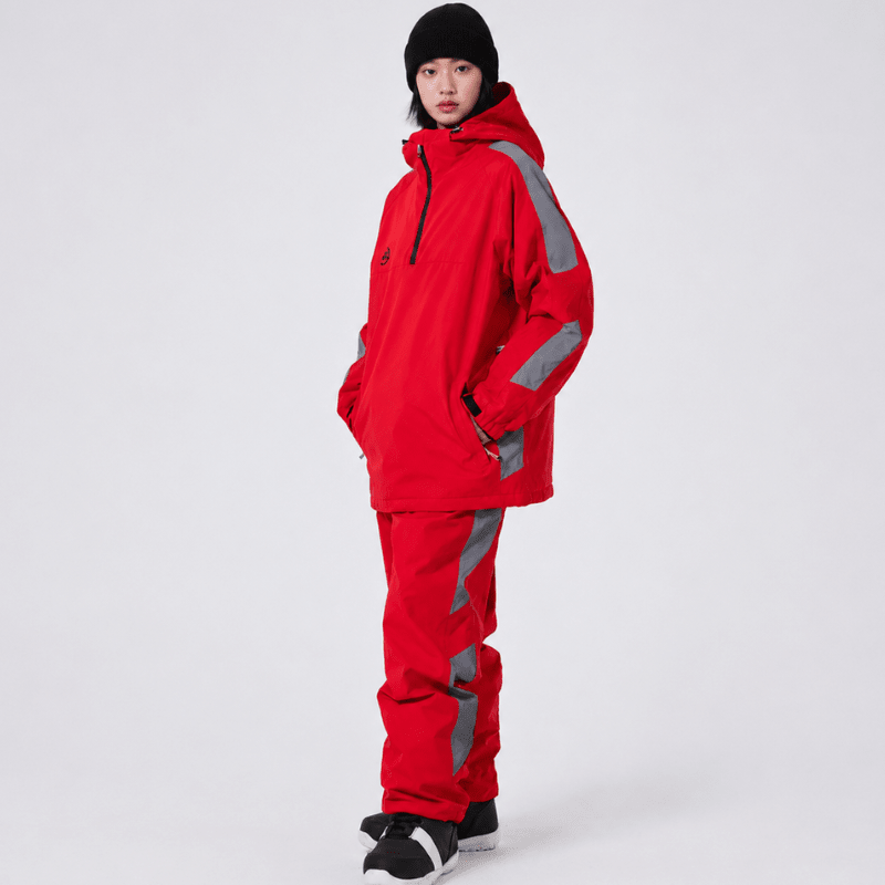 Unisex Kombinezon Narciarski | Bluza z kapturem i półzamkiem - Arkadya Outlet - Suits
