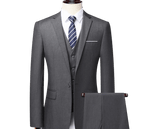 Zestaw Garniturowy Męski Trzyczęściowy Z Marynarką I Kamizelką - Arkadya Outlet - Men Suit