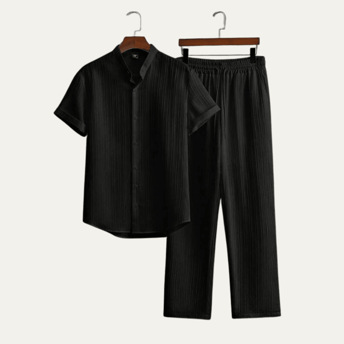 Zestaw męski dwuczęściowy z wiązaniem - Arkadya Outlet - Men Set