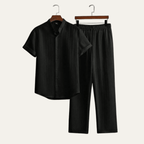 Zestaw męski dwuczęściowy z wiązaniem - Arkadya Outlet - Men Set